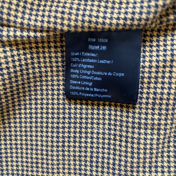 Schott NYC lambskin jacket, style 246, black, Size S - Picture 13 of 13